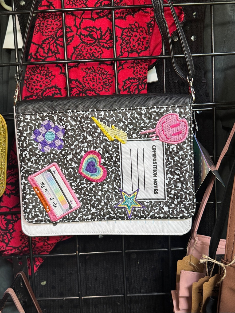 NWT Composition Notebook Crossbody - Picture 3 of 13